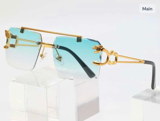 Square Frame Fashion Glasses