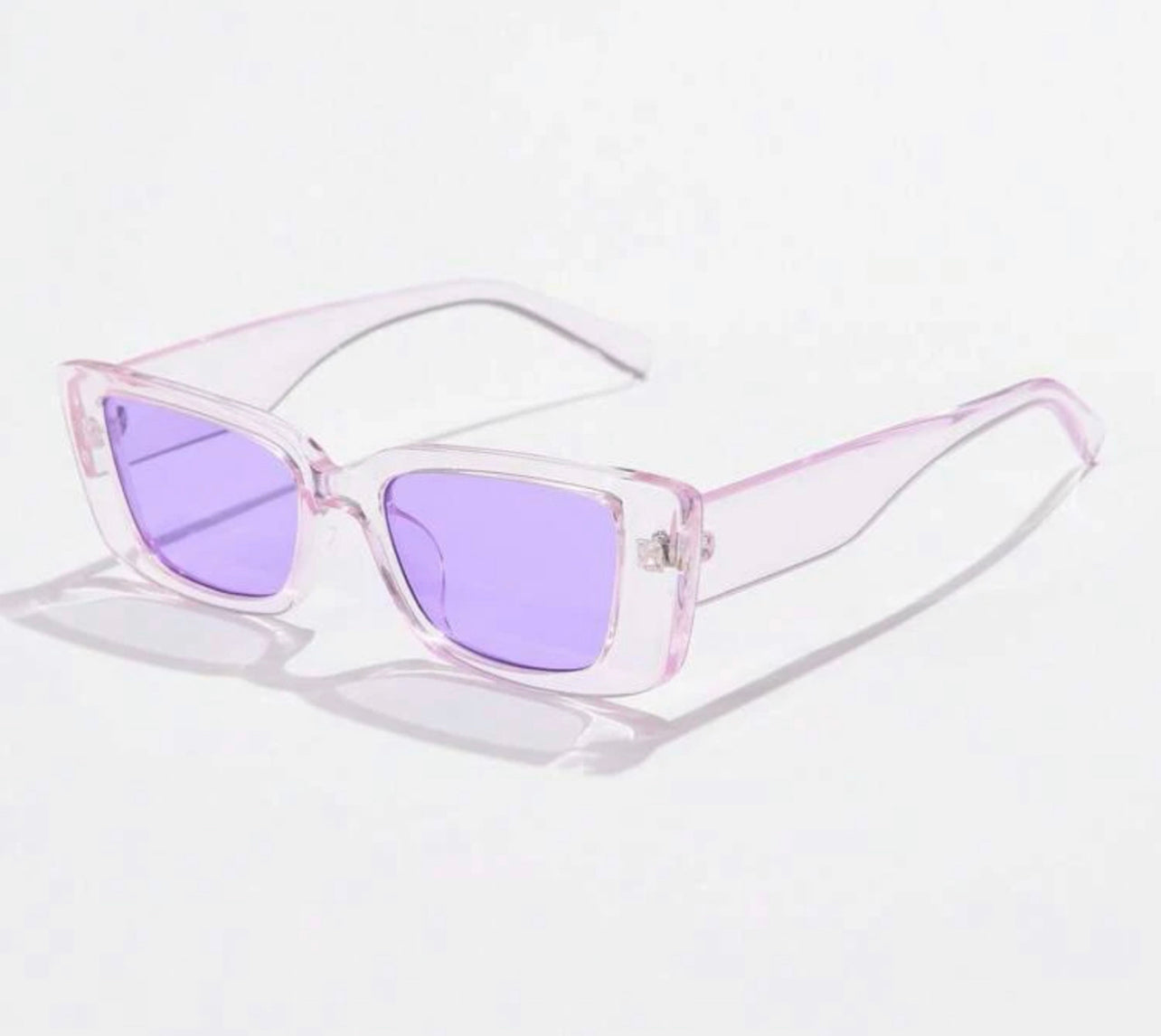 Simple Tinted Lens Fashion Glasses