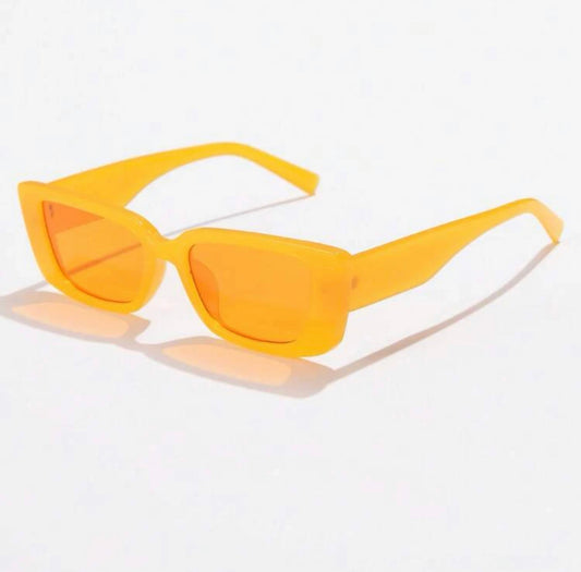 Simple Tinted Lens Fashion Glasses