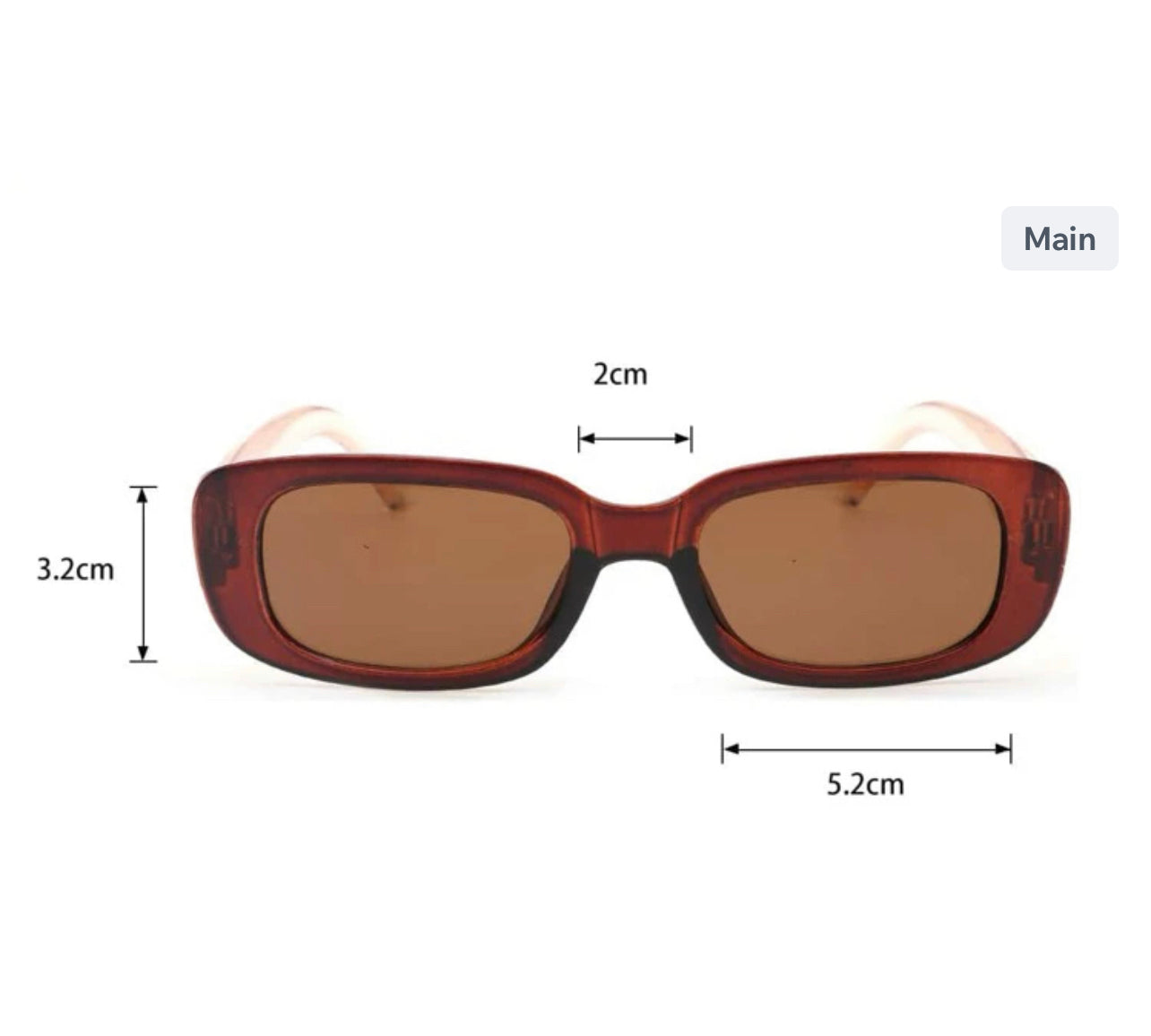 Tinted Lens Fashion Glasses