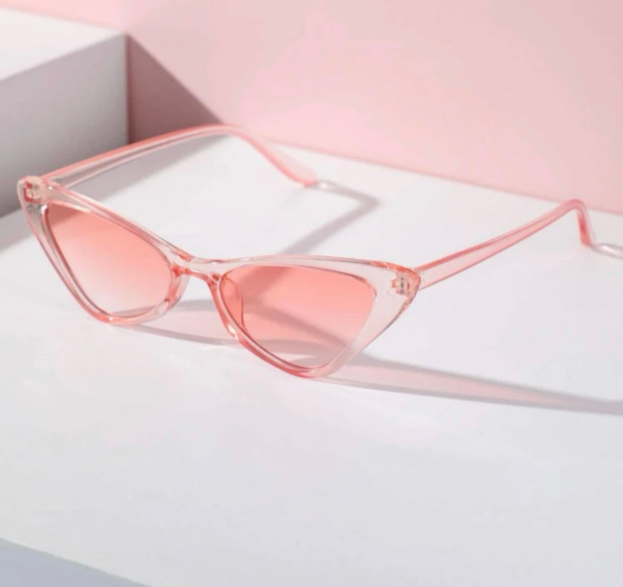 Cat Tinted Lens Fashion Glasses